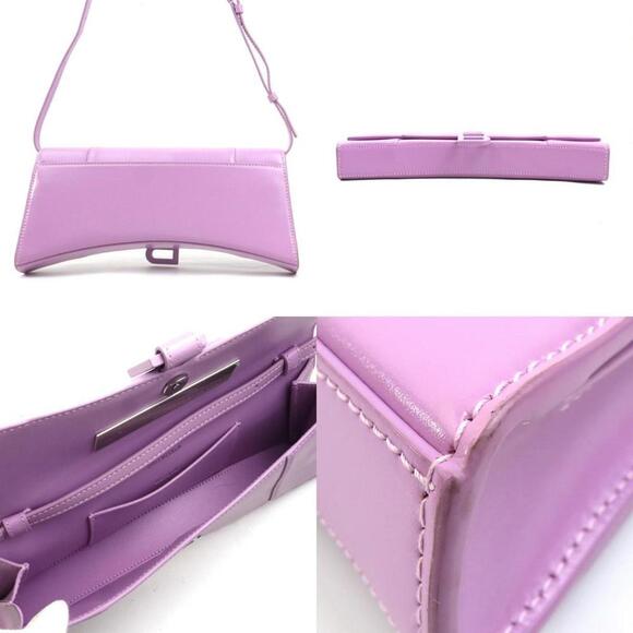 BALENCIAGA Pink Leather Shoulder Bag - Picture 3 of 5